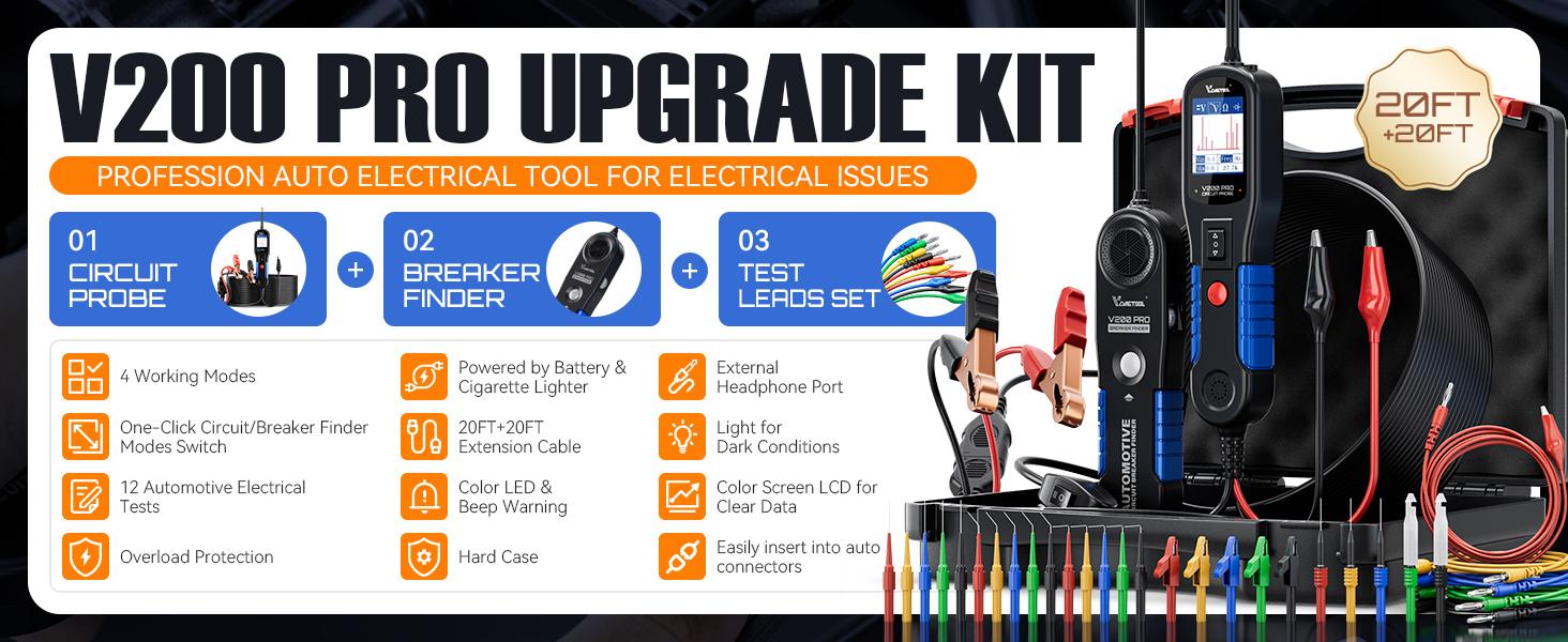 Troubleshoot Electrical Issues Efficiently: VDIAGTOOL V200 Pro Upgrade Kit - VDIAGTOOL Official Store