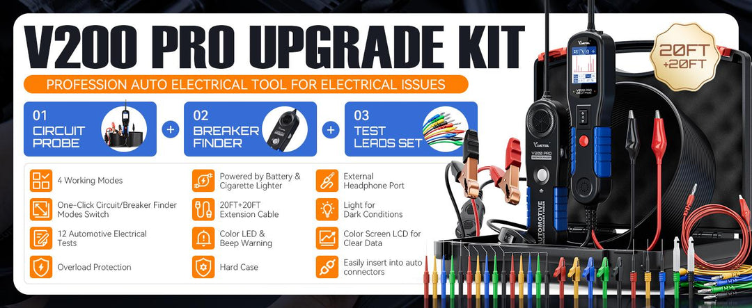 Efficient Electrical Troubleshooting with V200 Pro Upgrade Kit ...