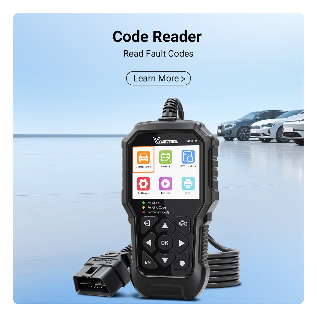 code reader  collection banner