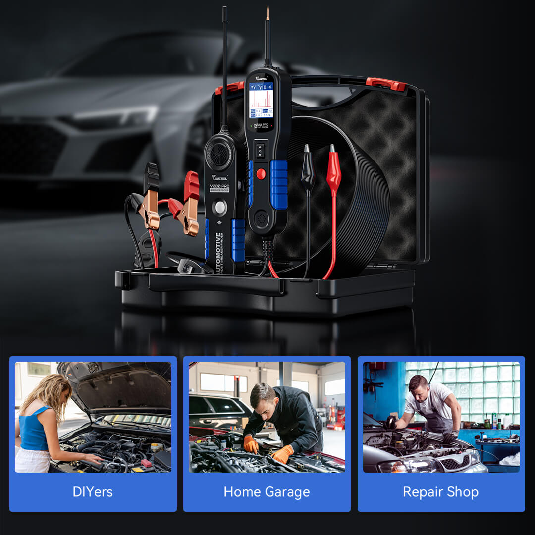 the v200 pro is suitable for diyers, home garage, repair shop