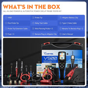what'sin the v500 box