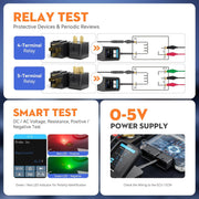 relay test, smart test, 0-5v power supply