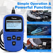 VDIAGTOOL VD10 OBD2 Scanner Code Reader Car Diagnostic Tool Engine Fault Code Reader for Turn Off CEL with Freeze Frame/I/M Readiness for All OBDII Protocol Cars, OBD2 Scanner Diagnostic Tool VDIAGTOOL Official Website