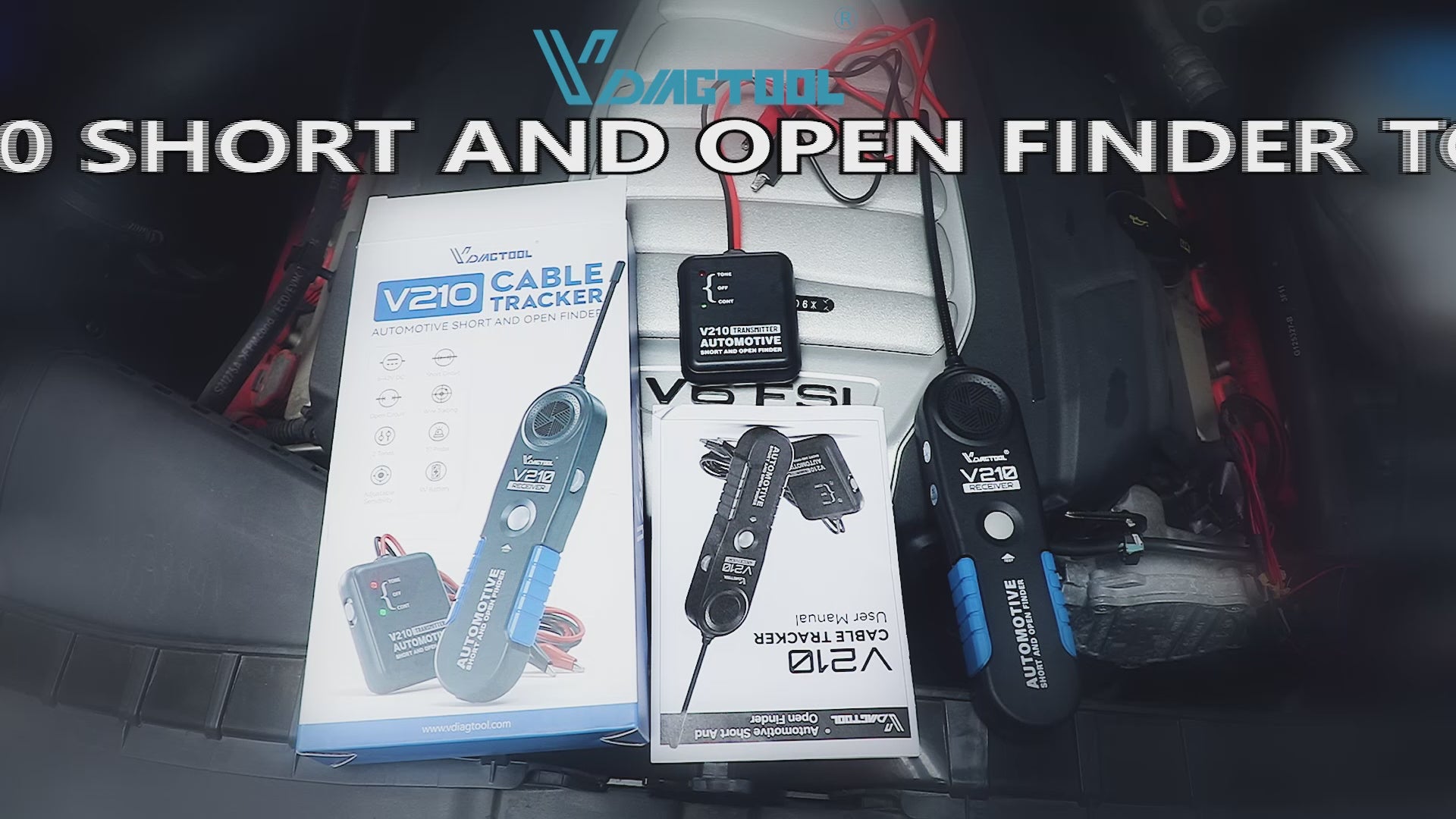 VdiagTool V210 | Cost-effective Open & Short Circuit Tester