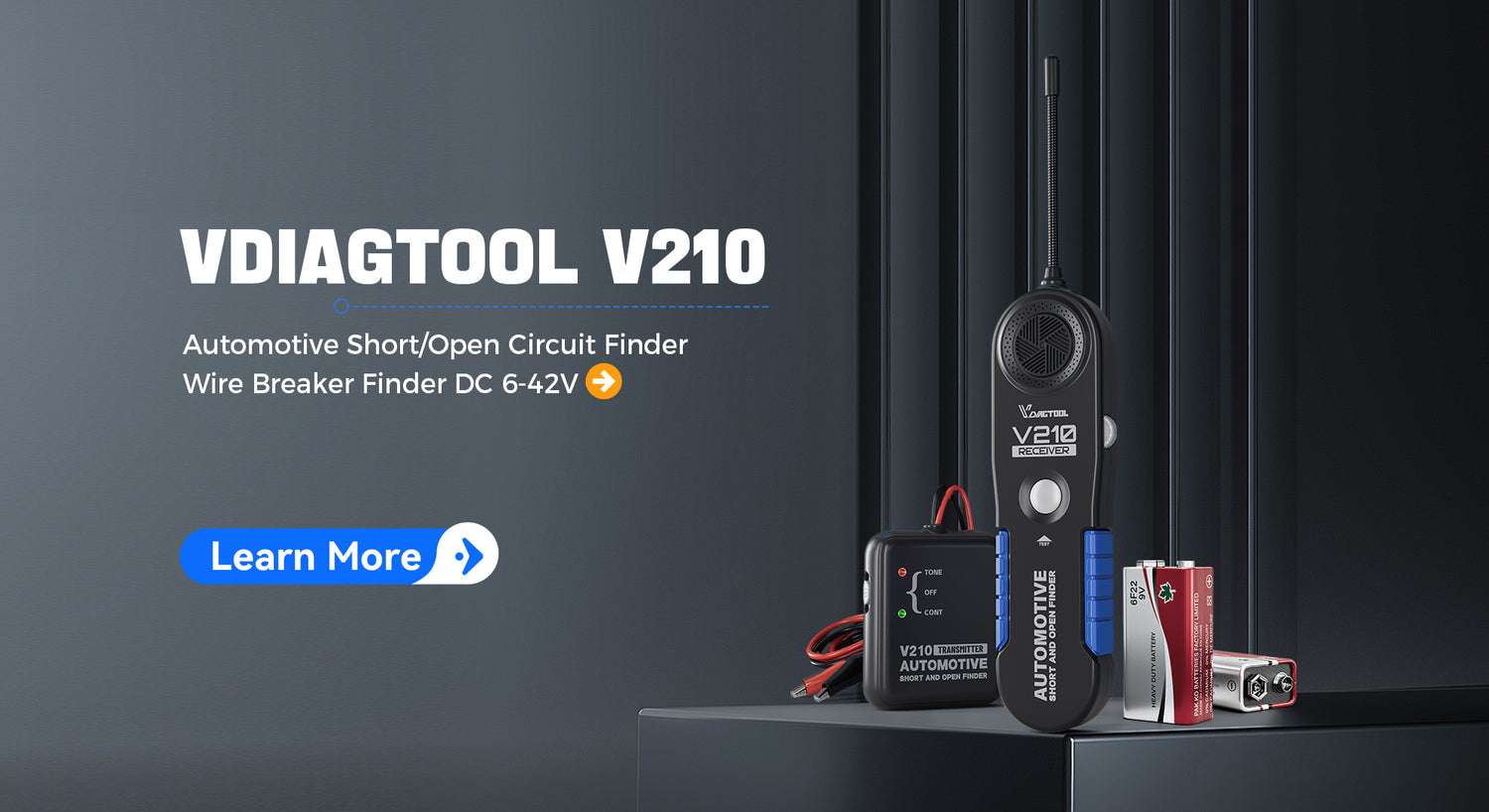 vdiagtool v210 circuit tester