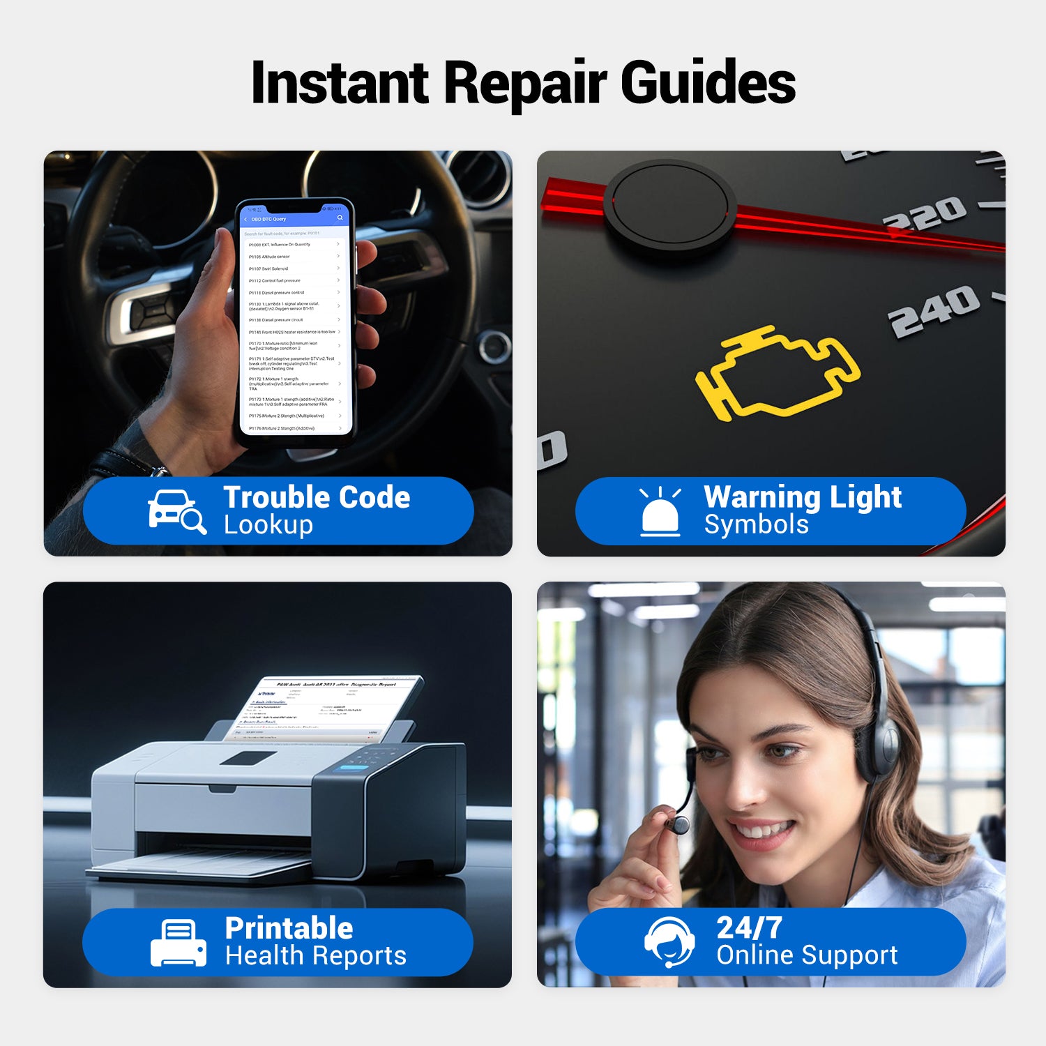 vdiagtool d200 instant repair guides