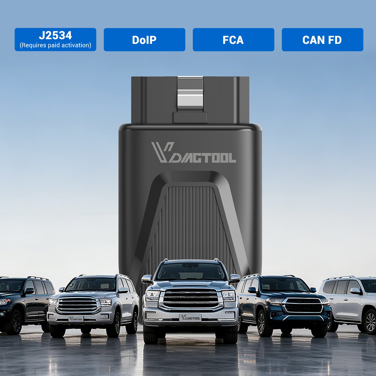 vdiagtool d200 automotive diagnostic tool supporting j2534, doip, fca, and can fd protocols