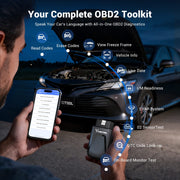 your complete obd2 toolkit, speak your car's language with all-in-one obd2 diagnostics