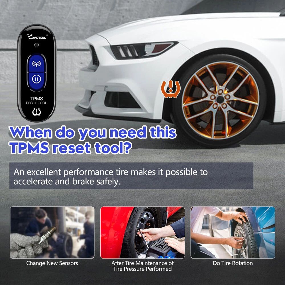 an excellent performance tire makes it possible to accelerate and brake safely.