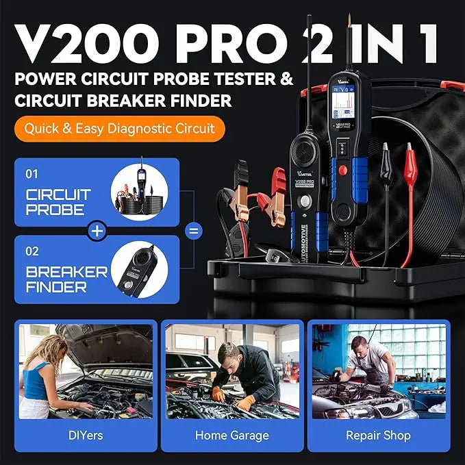 power circuit probe tester &circuit breaker finder