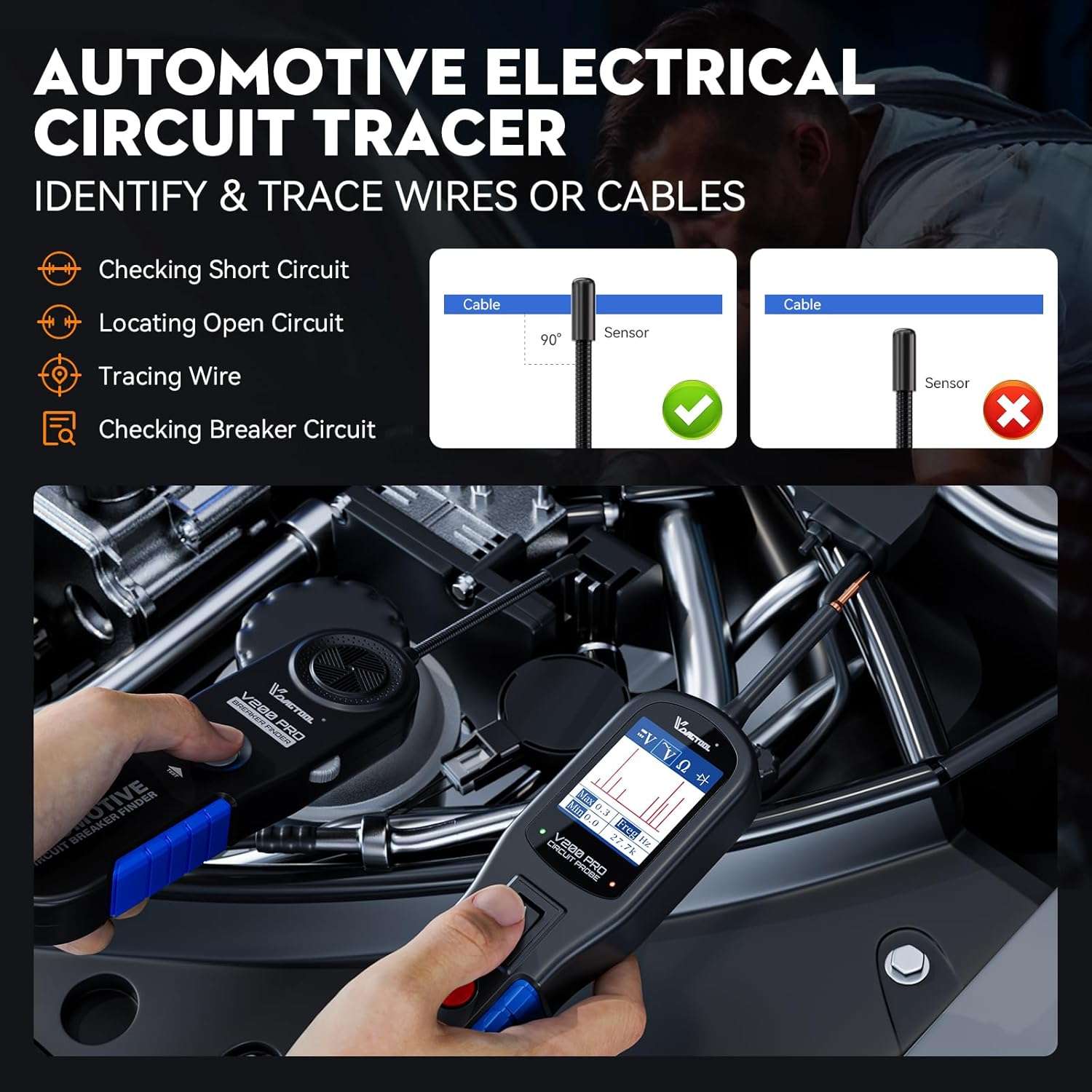automotive electrical circuit trace