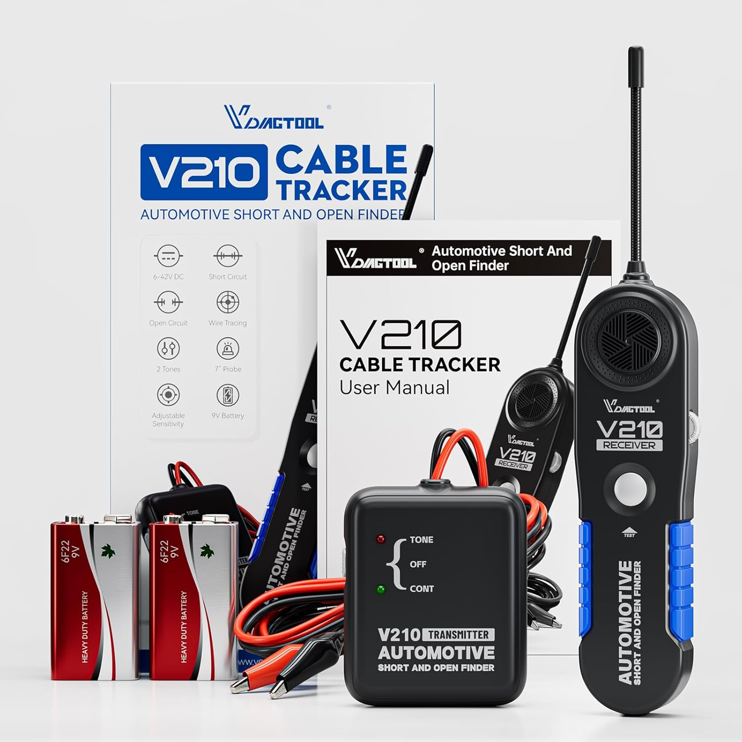 vdiagtool v210 package box