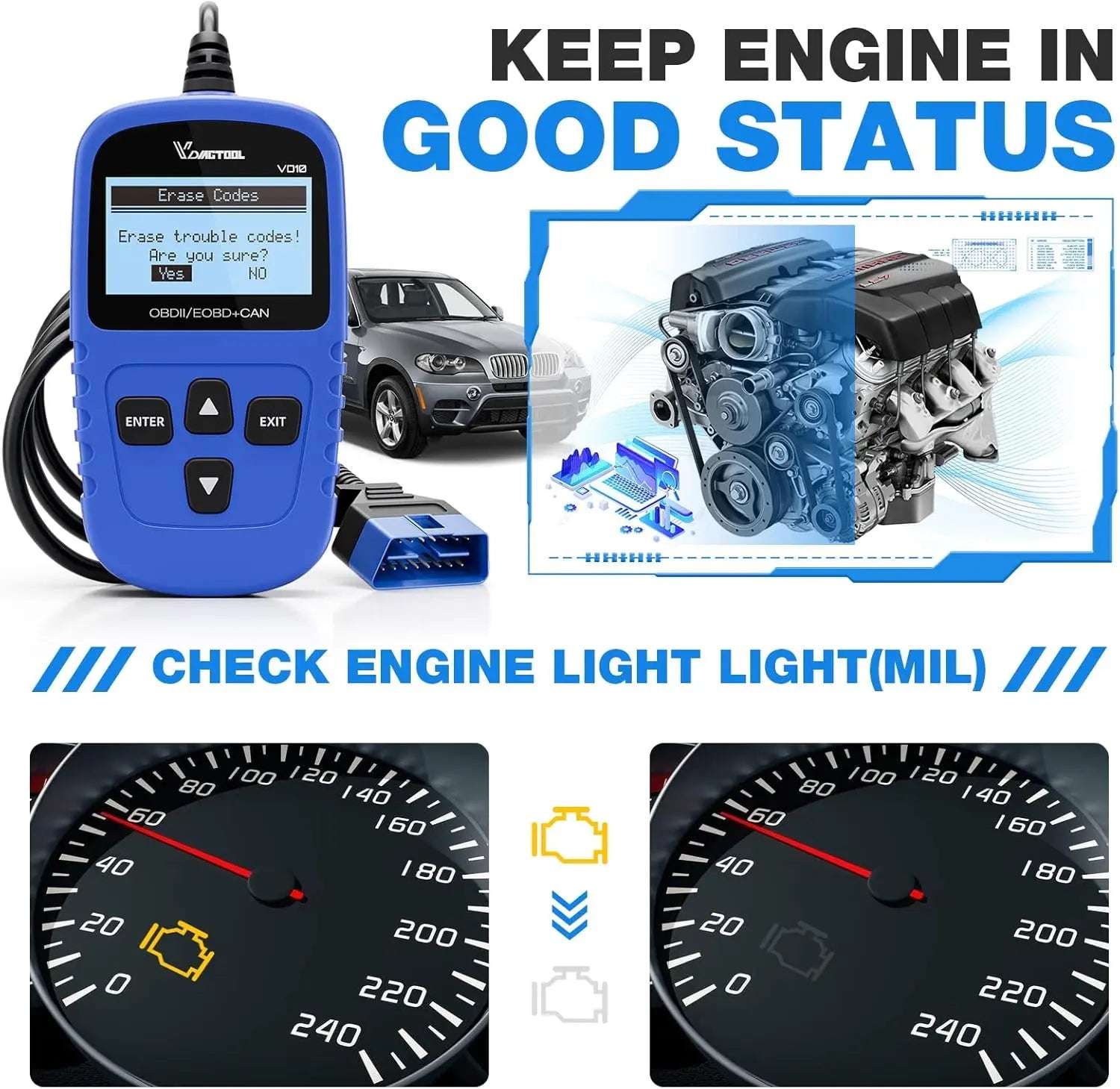 keep engine in good status