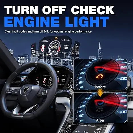 turn off check engine light