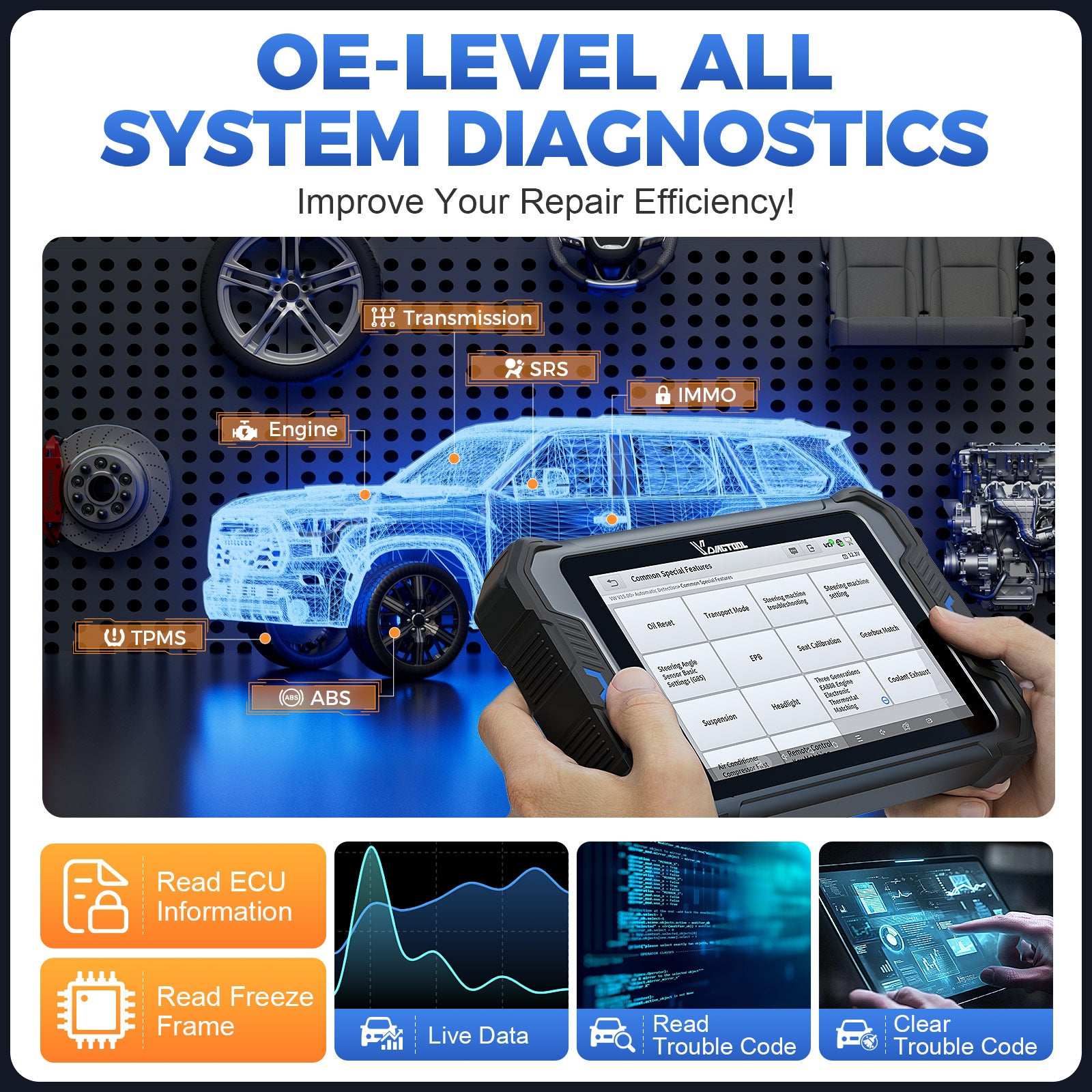 oe-level all system diagnostics