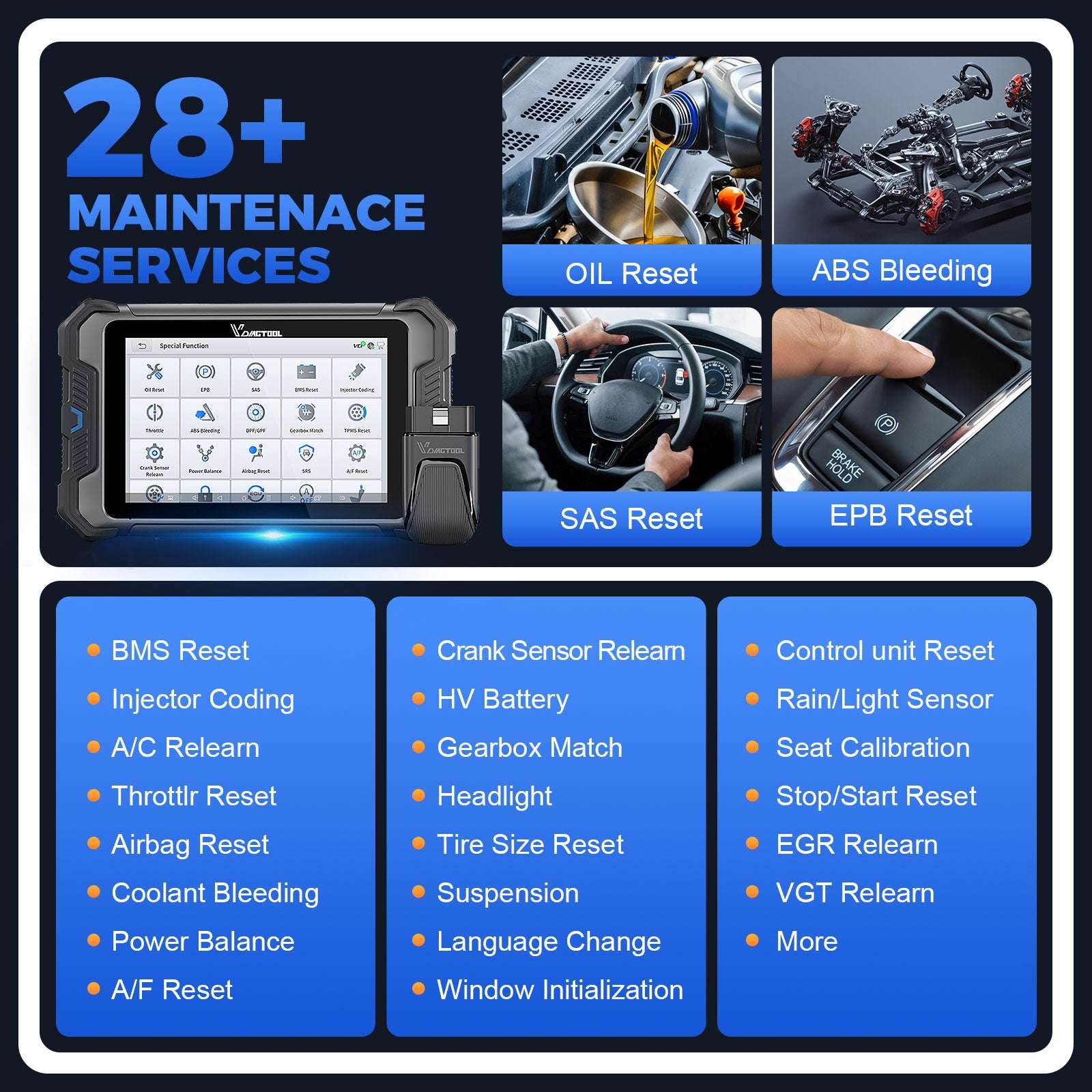 28+ maintenance services