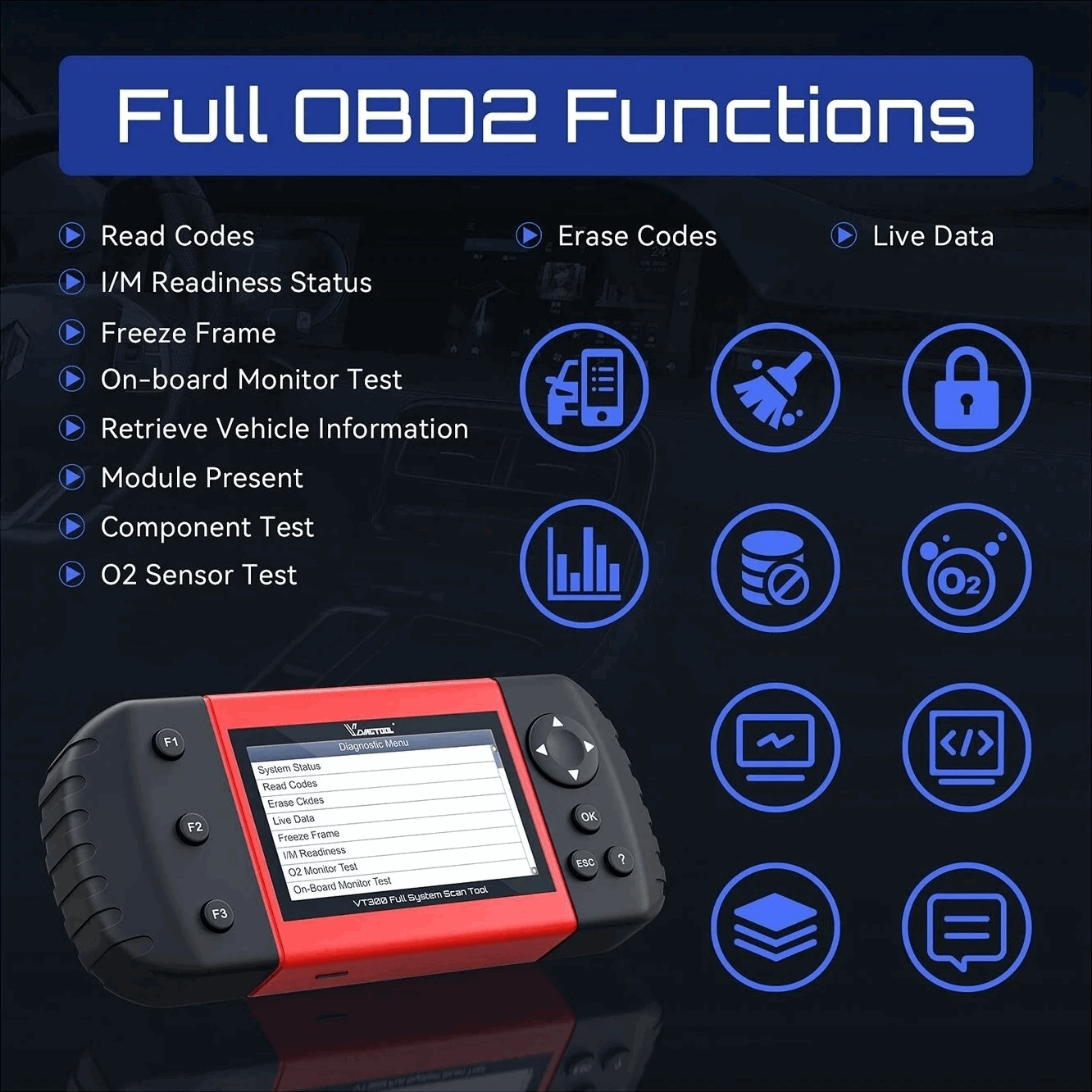 full obd2 functions