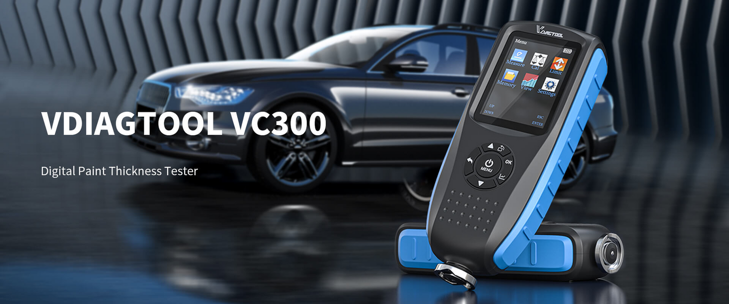 vc300 digital paint thickness tester